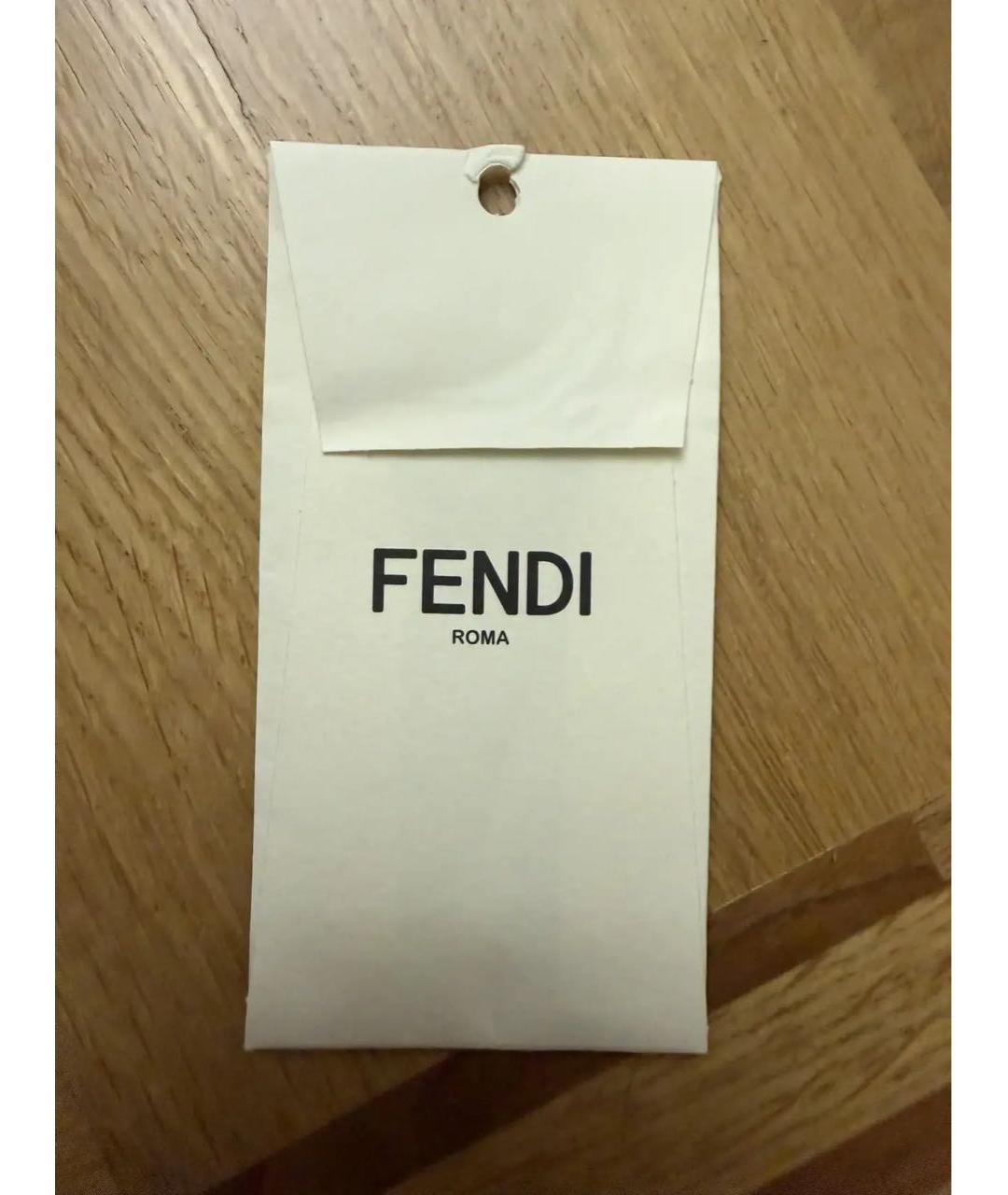 FENDI Шелковая юбка макси, фото 5