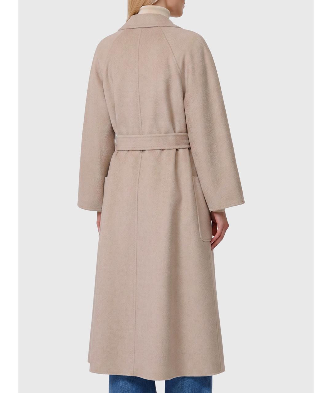 MAX MARA Бежевое кашемировое пальто, фото 2