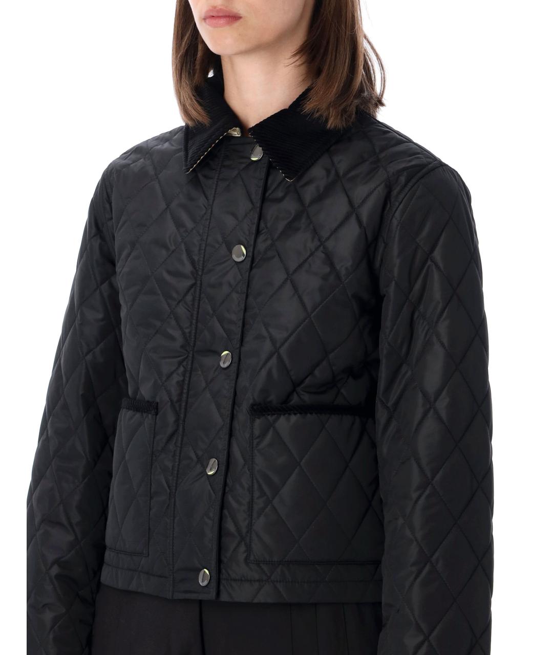 BURBERRY Черная куртка, фото 3