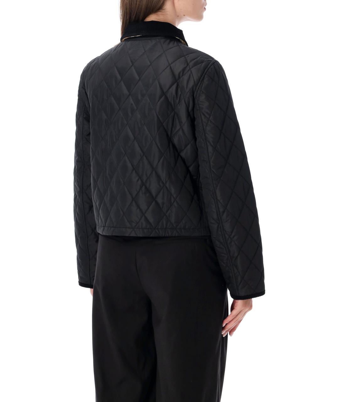BURBERRY Черная куртка, фото 2