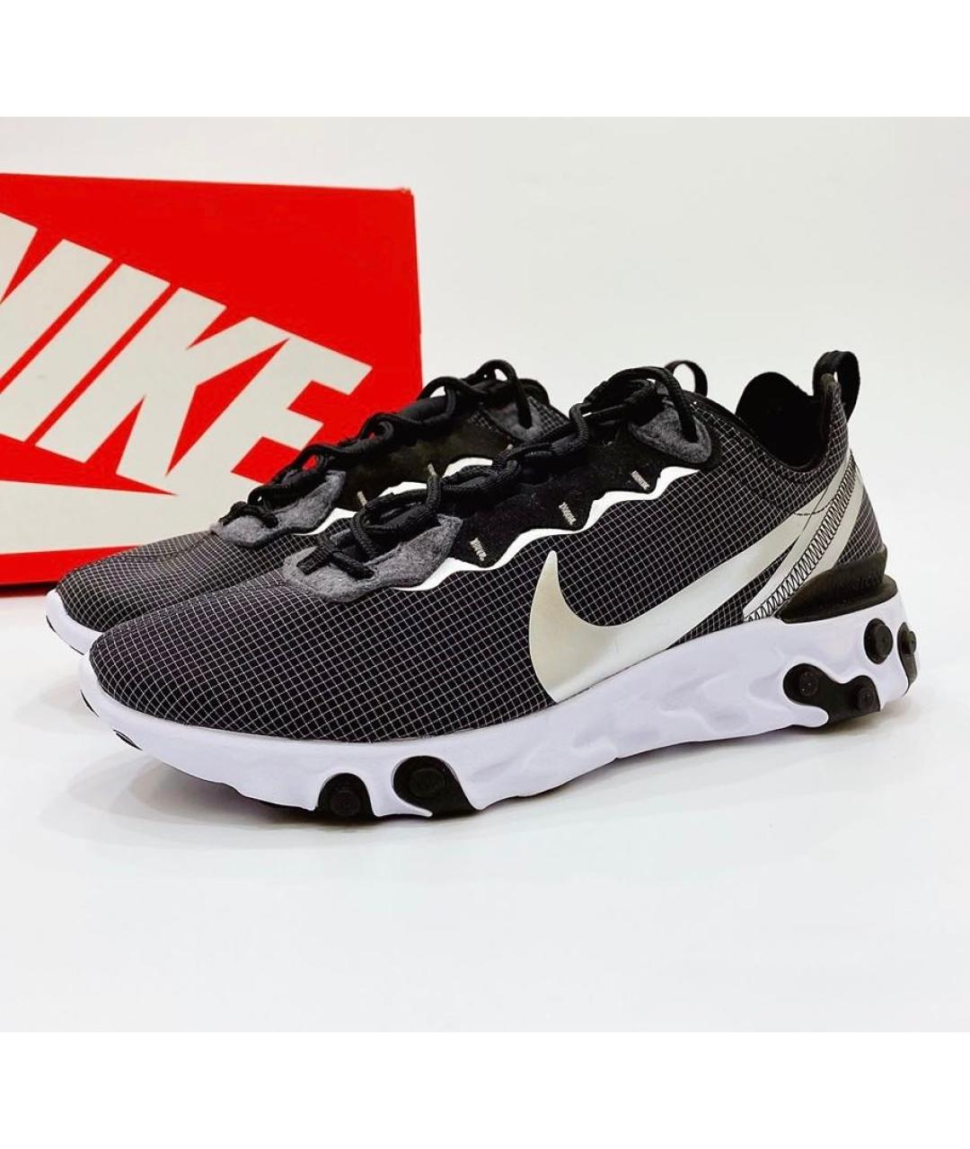 NIKE Черные низкие кроссовки / кеды, фото 7