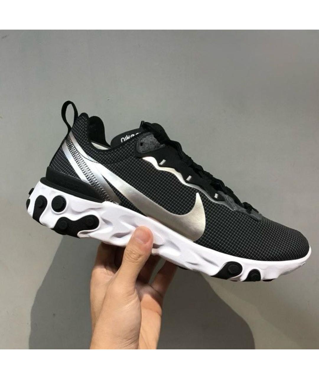 NIKE Черные низкие кроссовки / кеды, фото 5