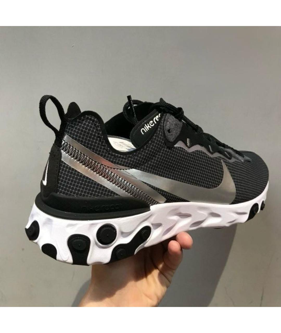 NIKE Черные низкие кроссовки / кеды, фото 6