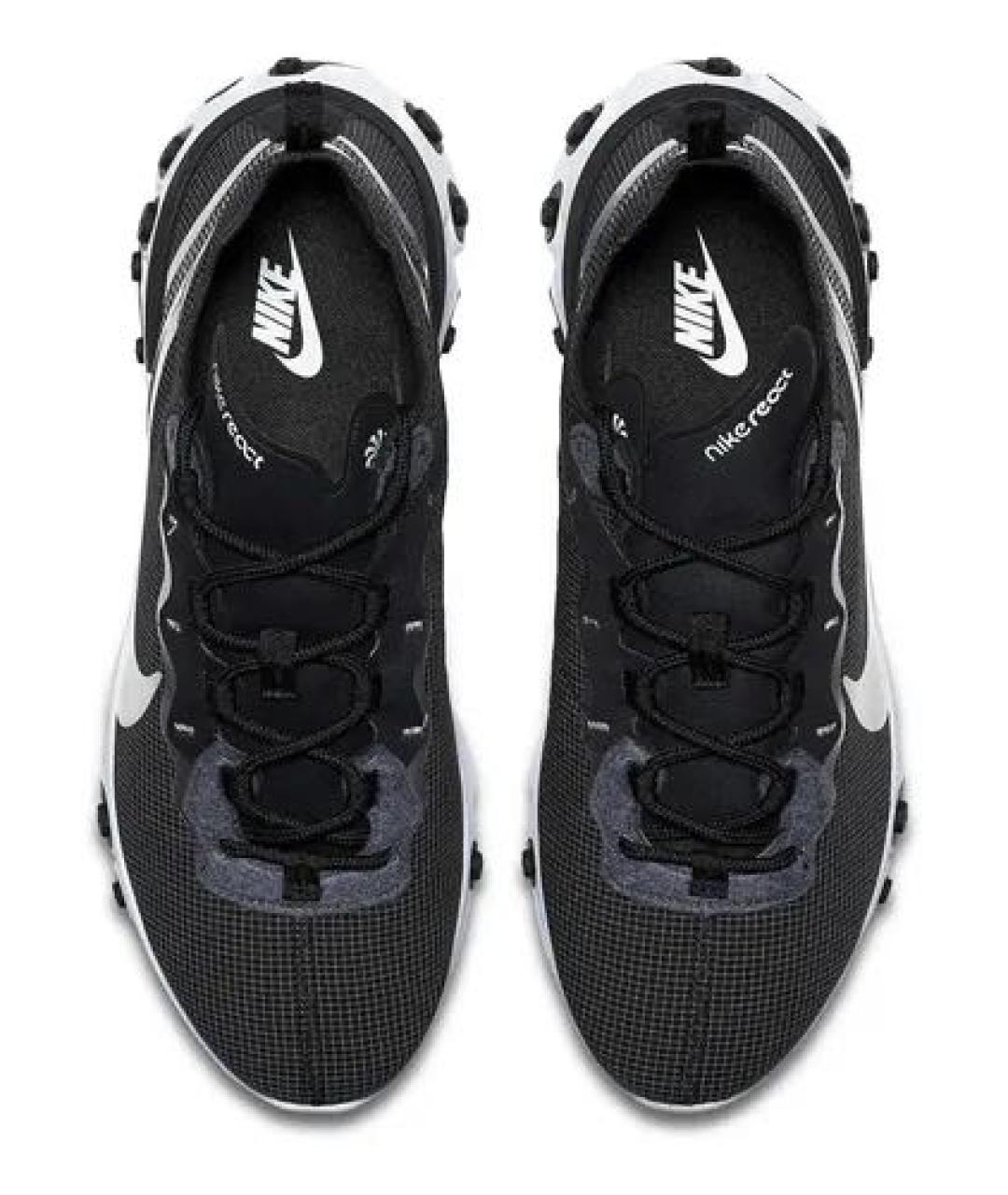 NIKE Черные низкие кроссовки / кеды, фото 3
