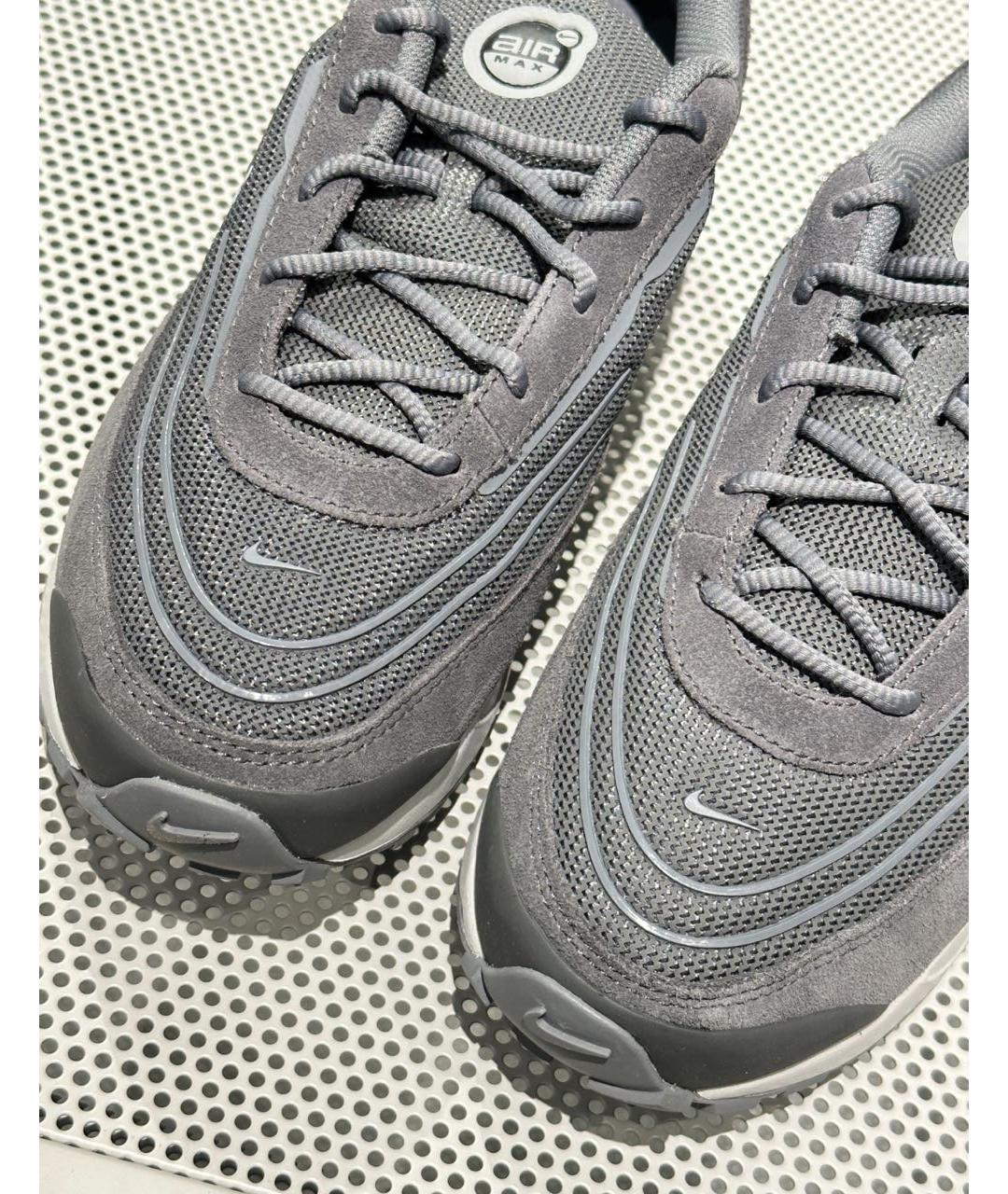 NIKE Антрацитовые низкие кроссовки / кеды, фото 8