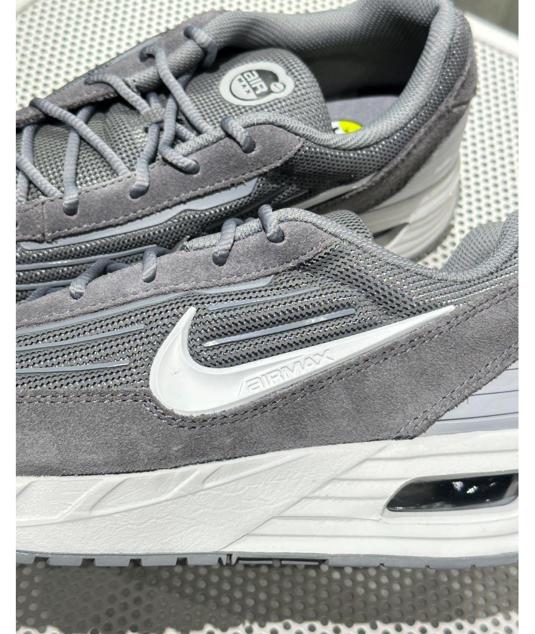 NIKE Антрацитовые низкие кроссовки / кеды, фото 6