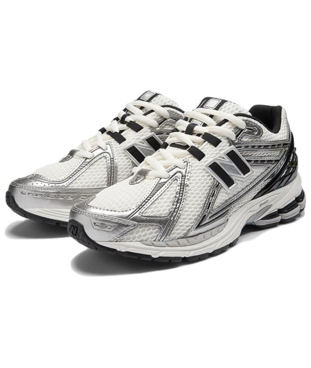 NEW BALANCE Белые текстильные низкие кроссовки / кеды, фото 7