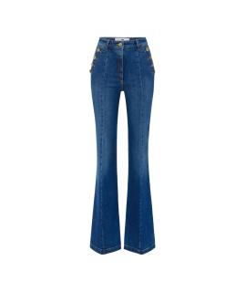 ELISABETTA FRANCHI Прямые джинсы