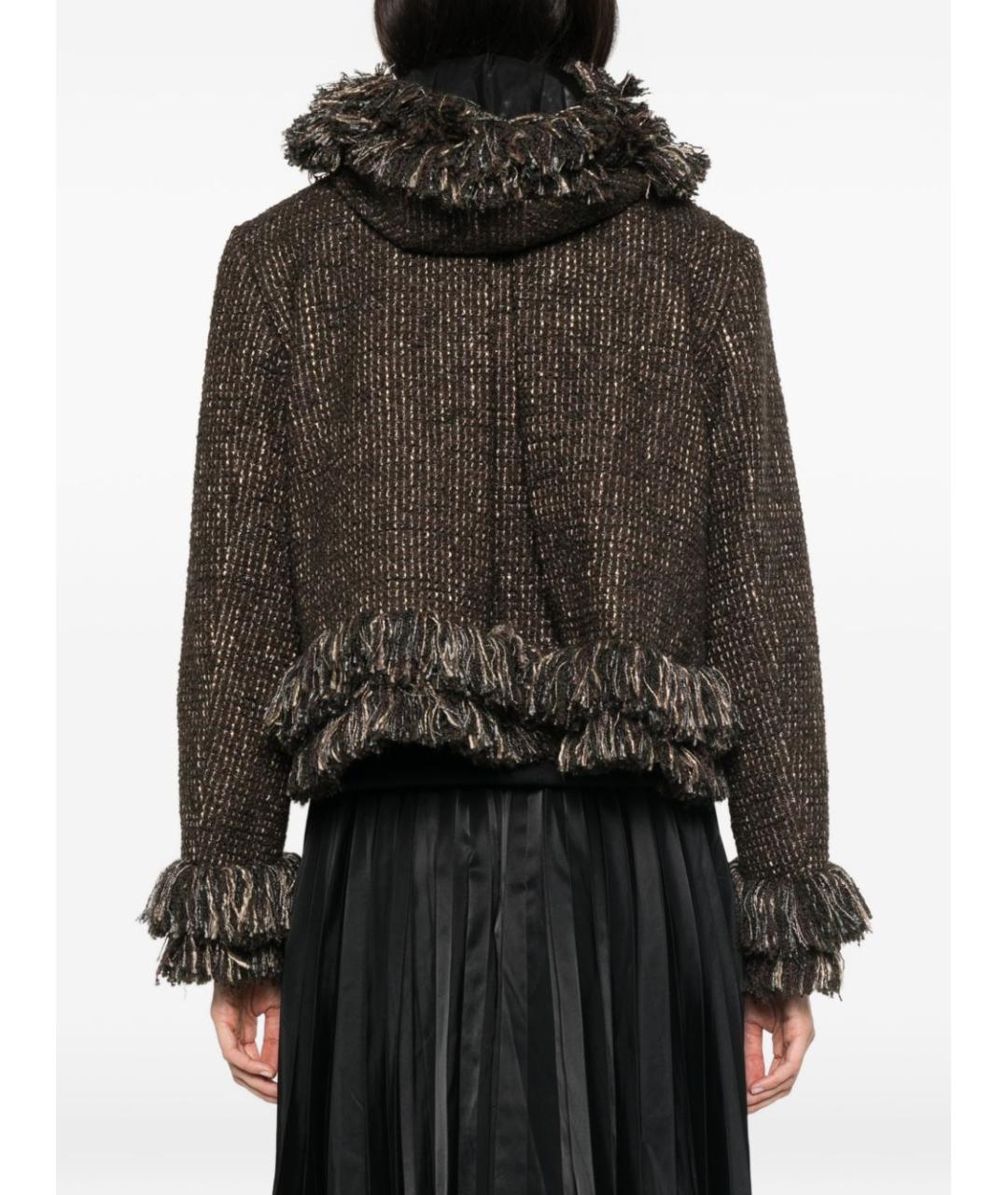 SACAI Коричневая куртка, фото 4