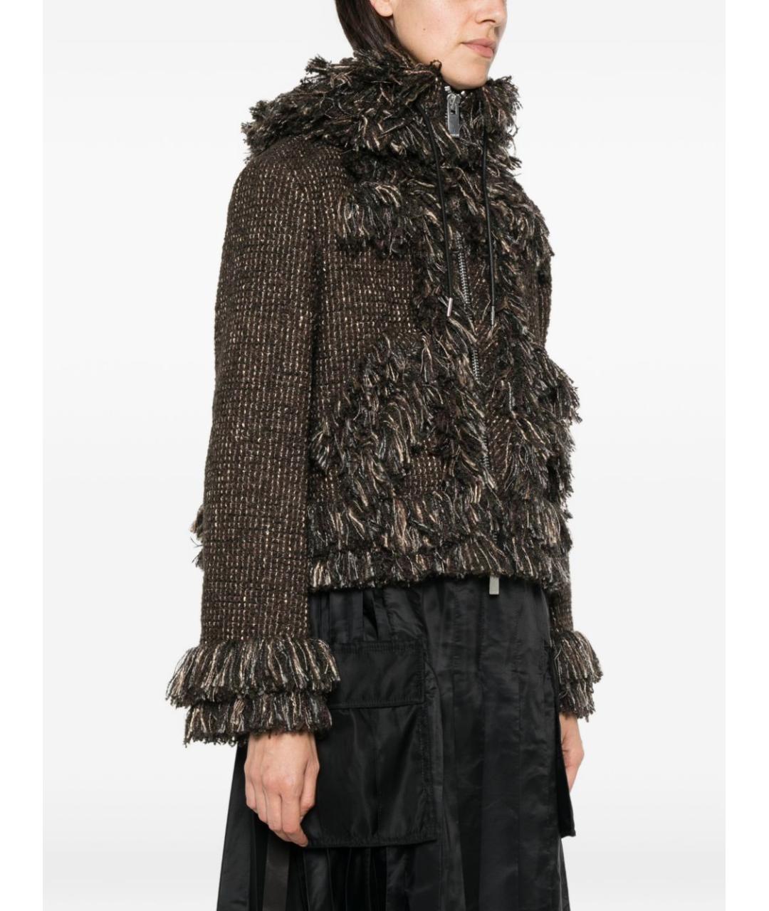 SACAI Коричневая куртка, фото 3