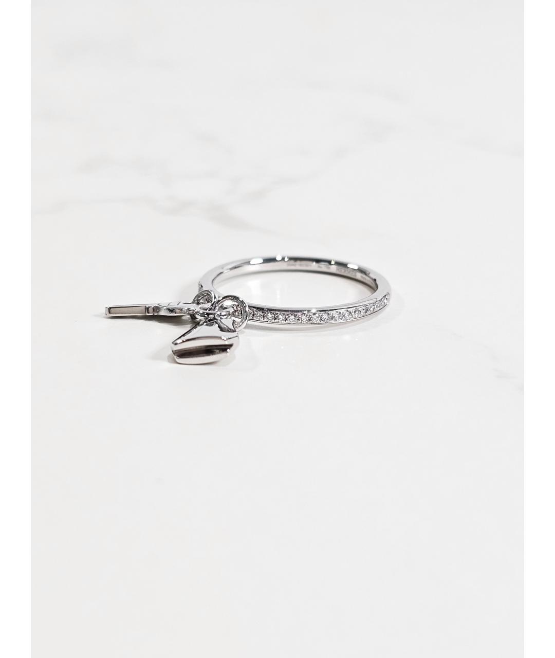 HERMES Серебряное кольцо из белого золота, фото 2