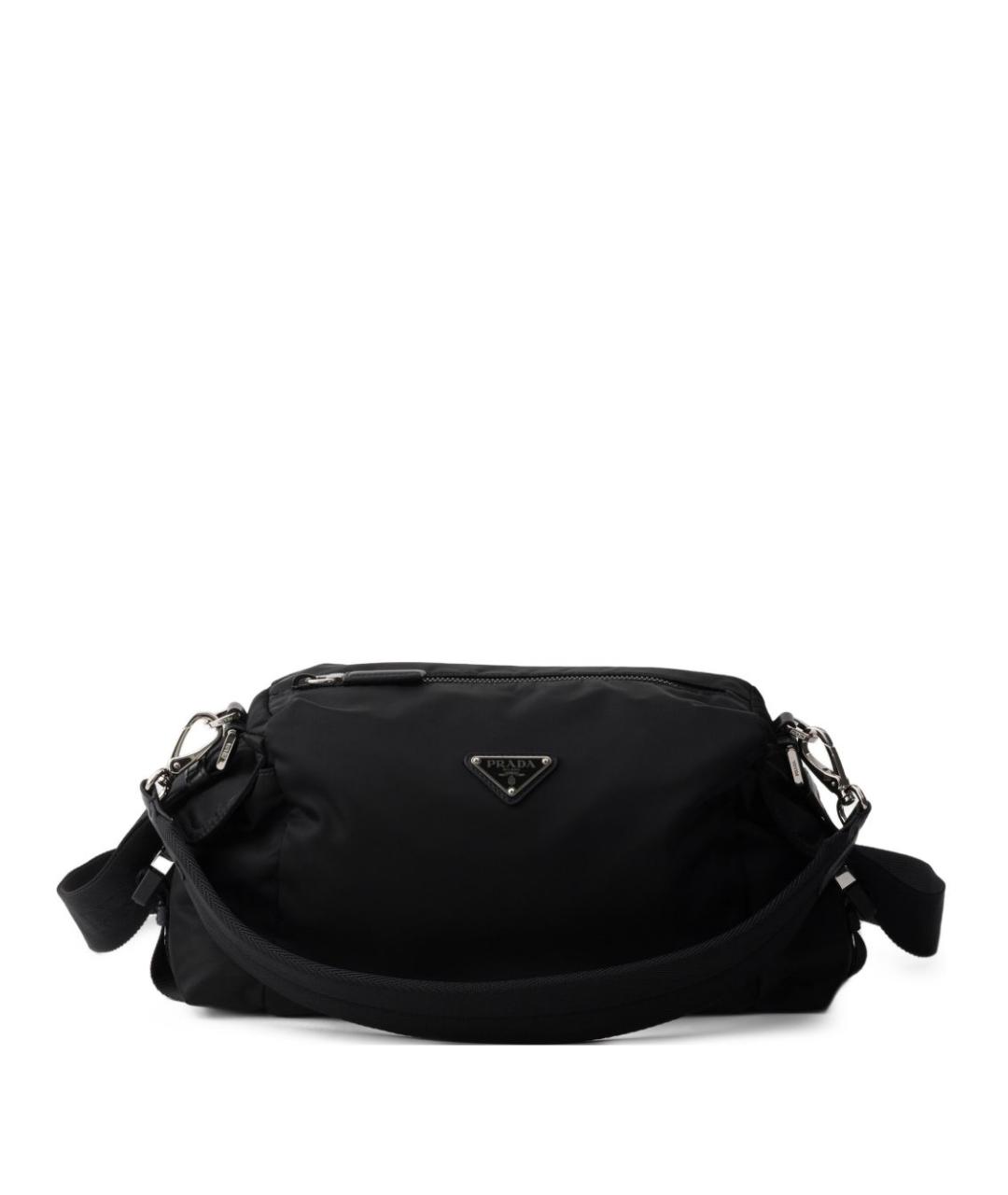 PRADA Черная синтетическая сумка на плечо, фото 1