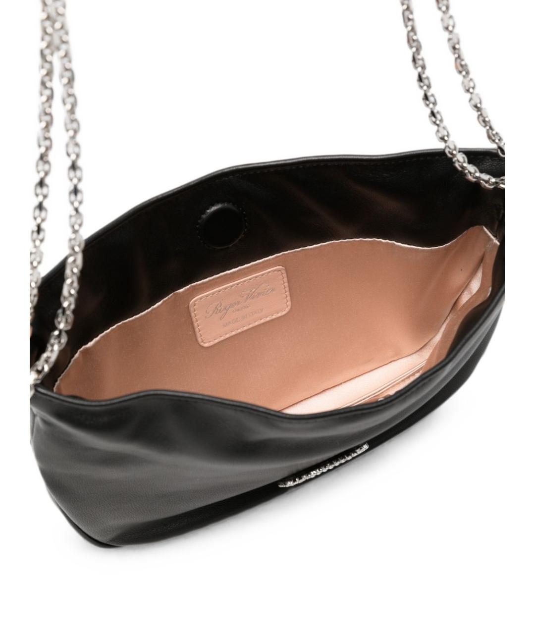 ROGER VIVIER Черная сумка через плечо, фото 3