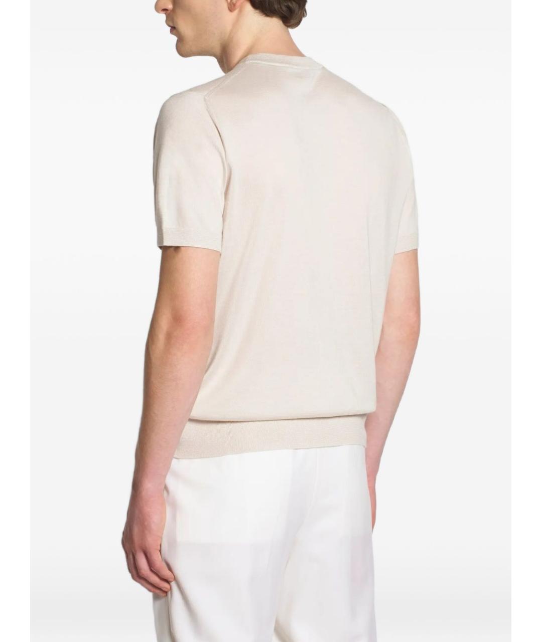 BRIONI Белая футболка, фото 2