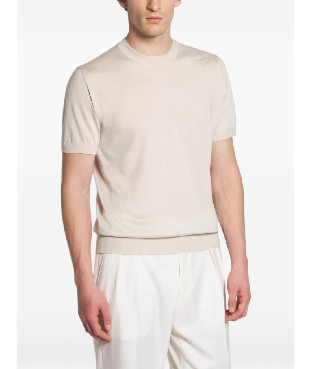 BRIONI Белая футболка, фото 3