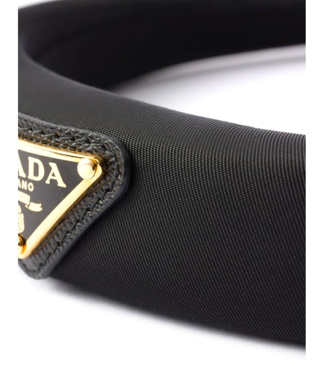 PRADA Черный ободок, фото 2