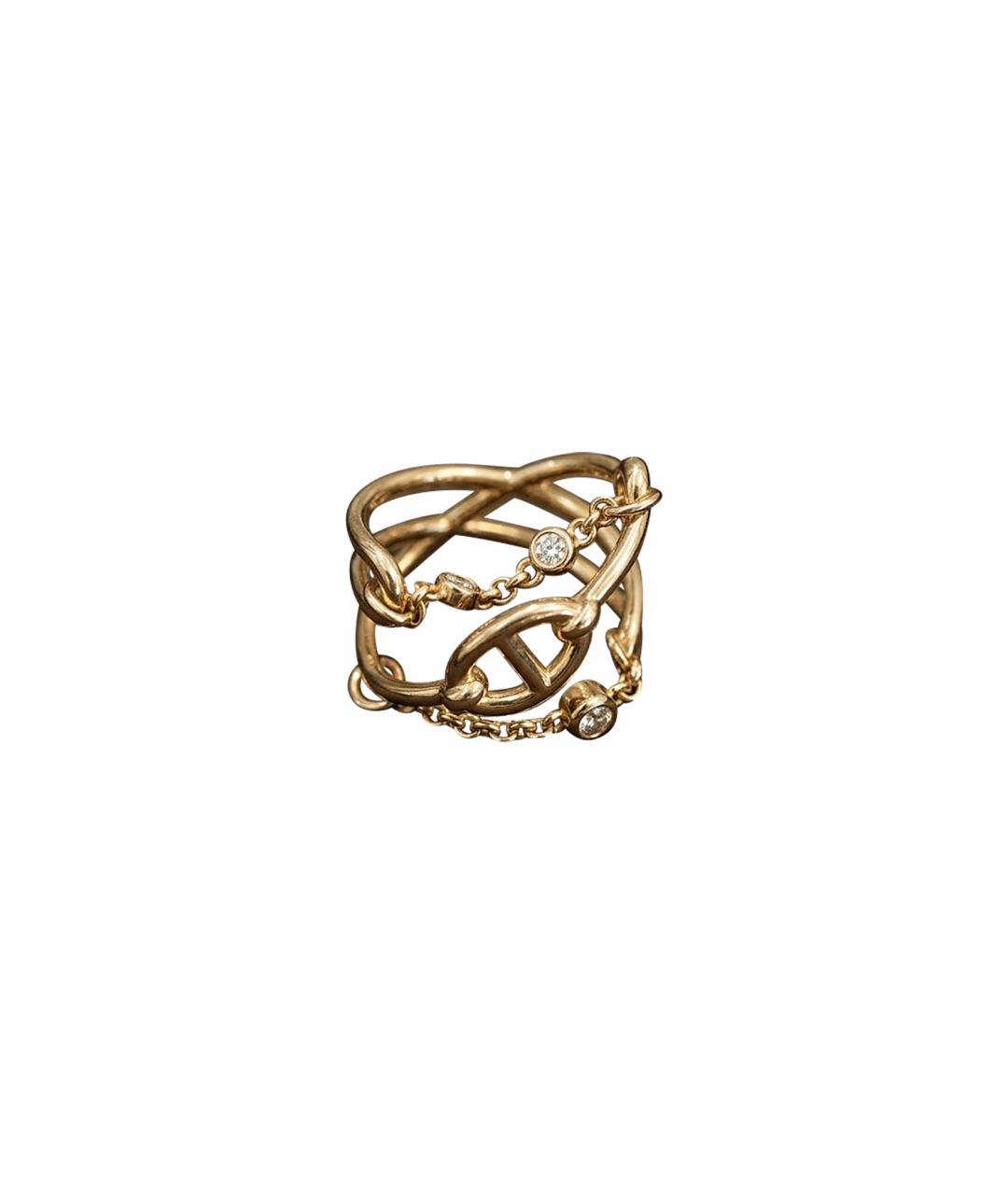 HERMES Золотое кольцо из розового золота, фото 1