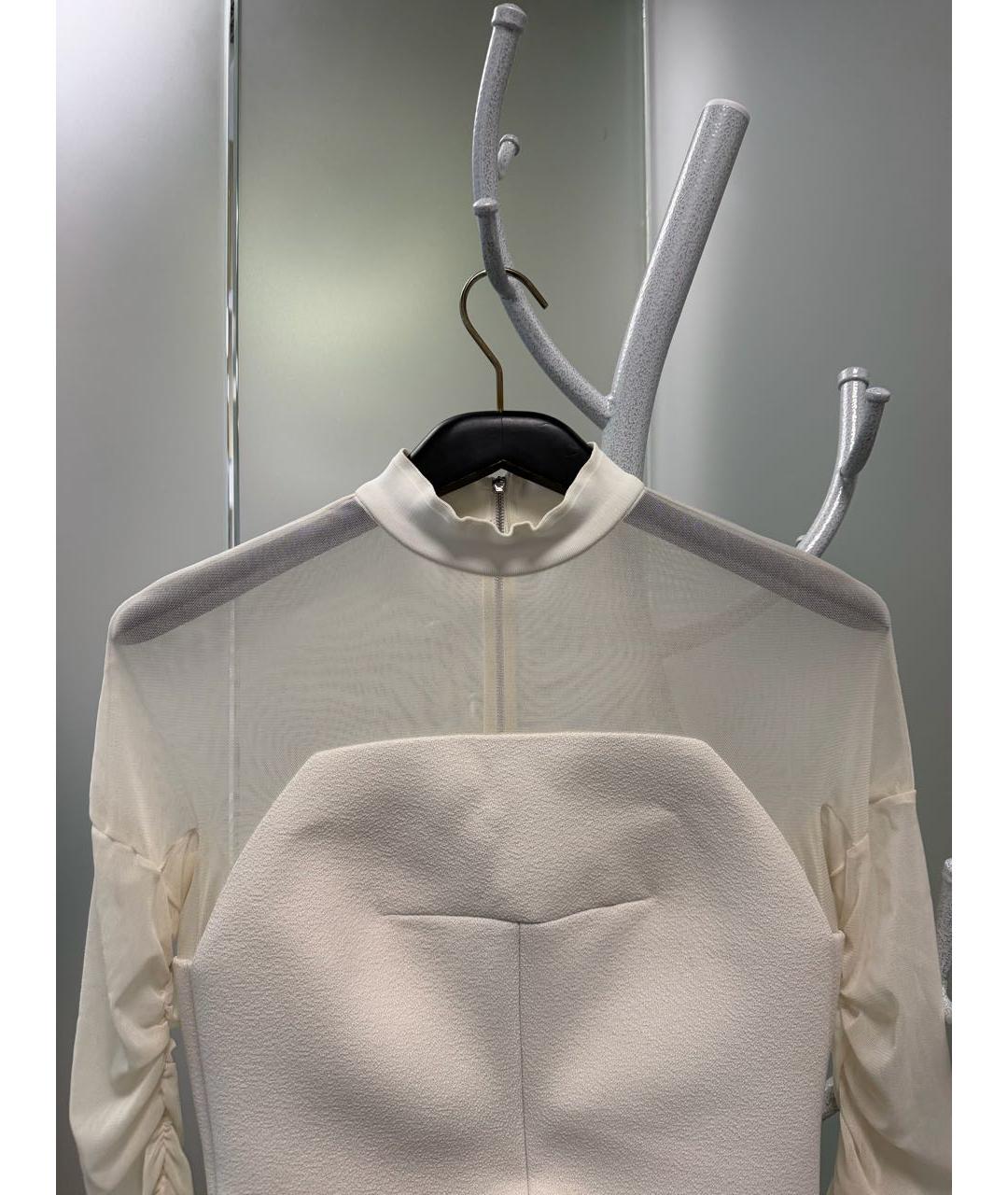 BALENCIAGA Бежевый костюм с юбками, фото 7