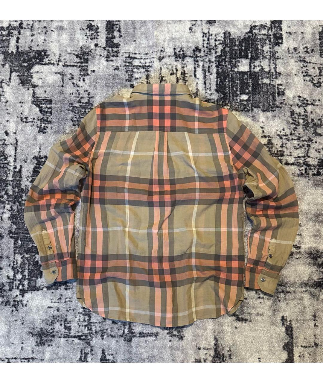 BURBERRY Мульти хлопковая рубашка, фото 3