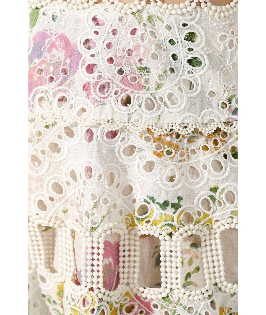 ZIMMERMANN Мульти хлопковое повседневное платье, фото 4