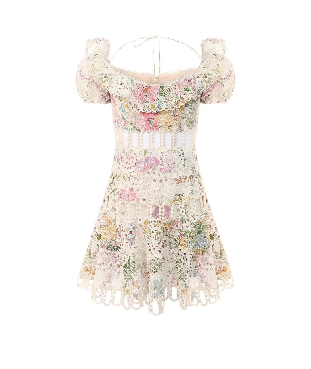 ZIMMERMANN Мульти хлопковое повседневное платье, фото 6