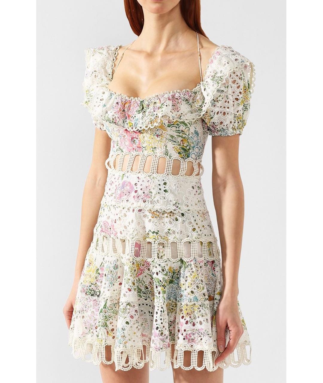 ZIMMERMANN Мульти хлопковое повседневное платье, фото 3