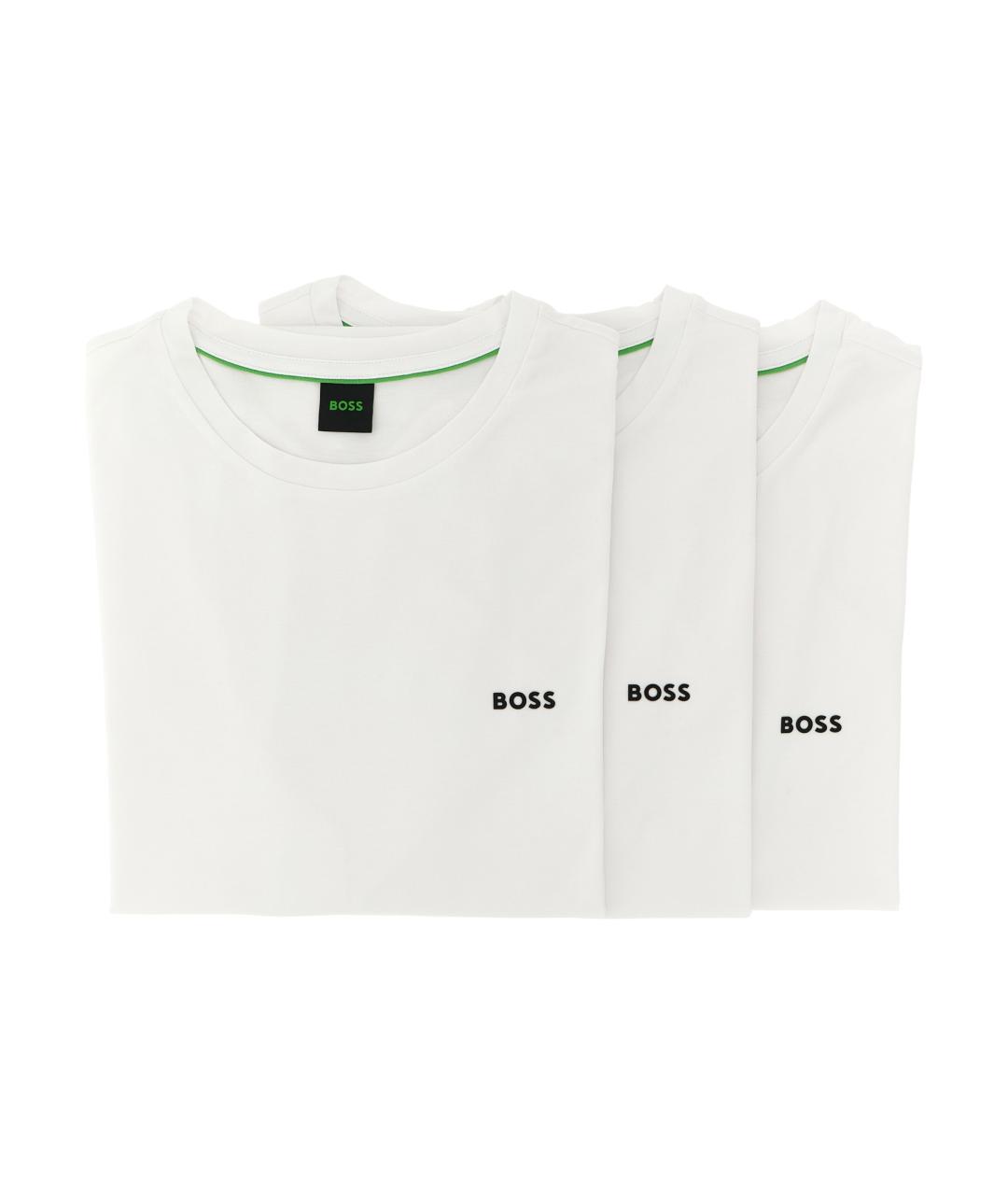 HUGO BOSS Белая хлопковая футболка, фото 1