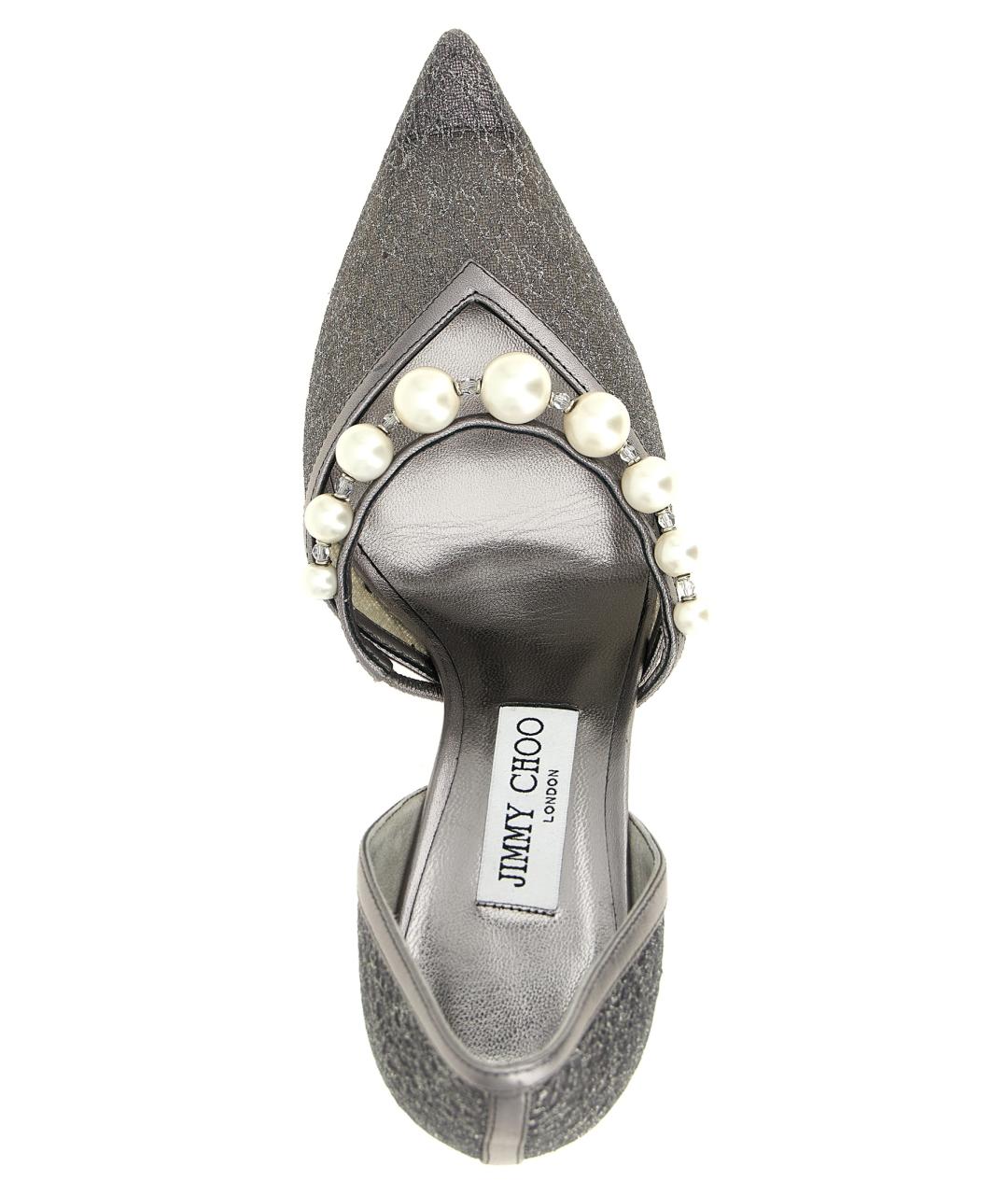 JIMMY CHOO Серые туфли, фото 4