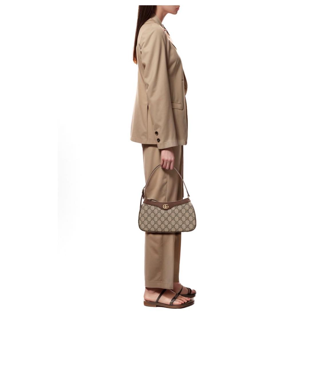 GUCCI Мульти кожаная сумка с короткими ручками, фото 6
