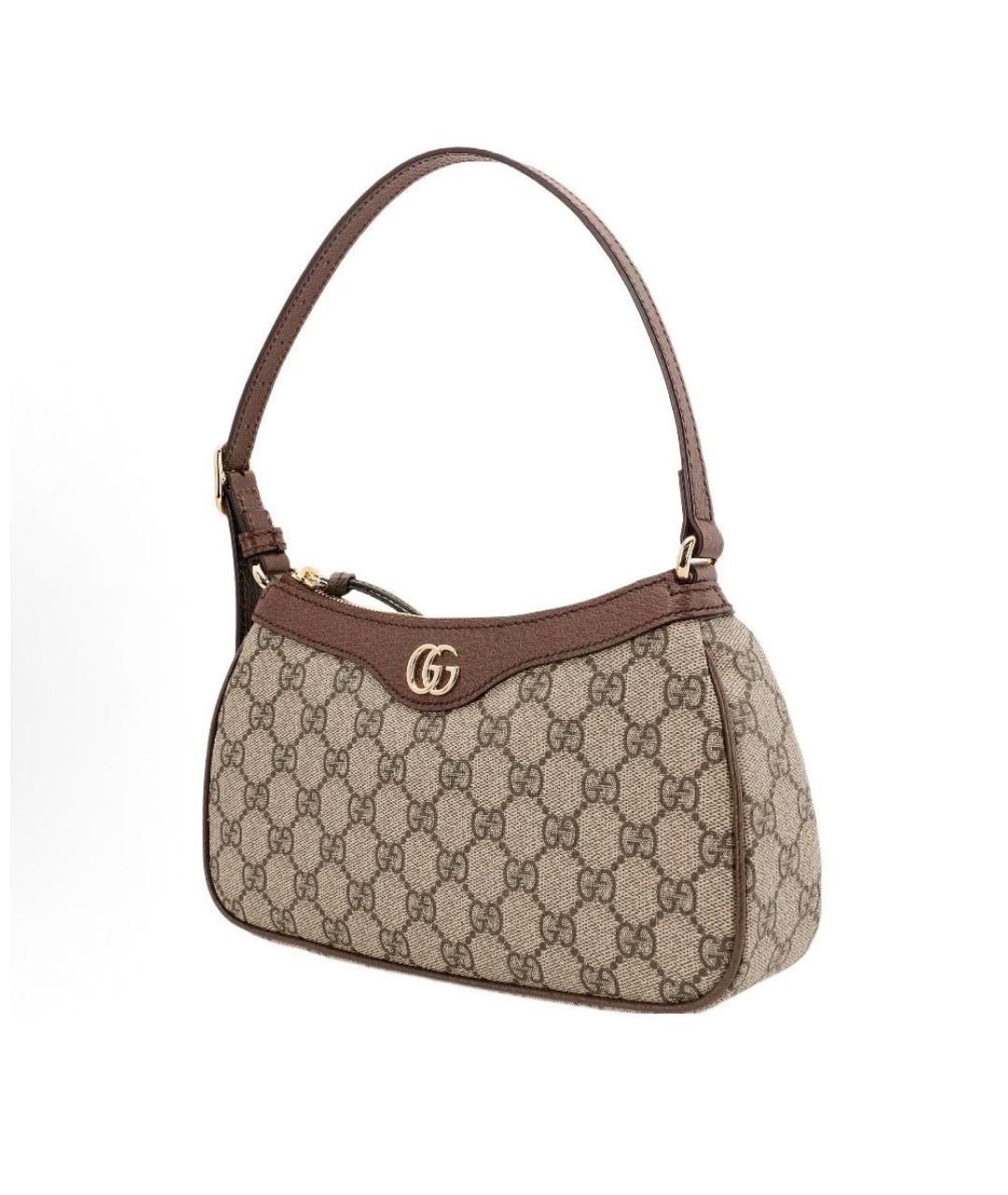 GUCCI Мульти кожаная сумка с короткими ручками, фото 2
