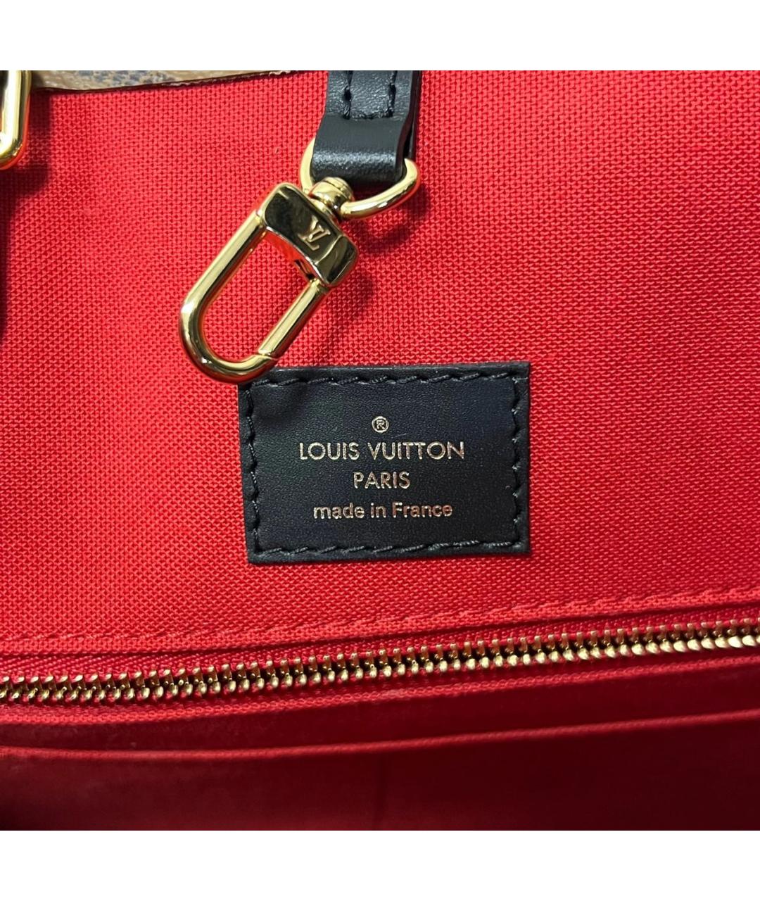 LOUIS VUITTON Коричневая сумка с короткими ручками, фото 7