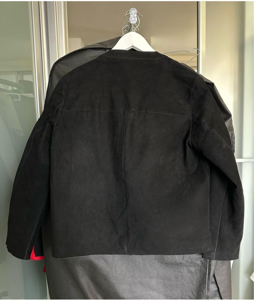 ACNE STUDIOS Черная замшевая куртка, фото 2