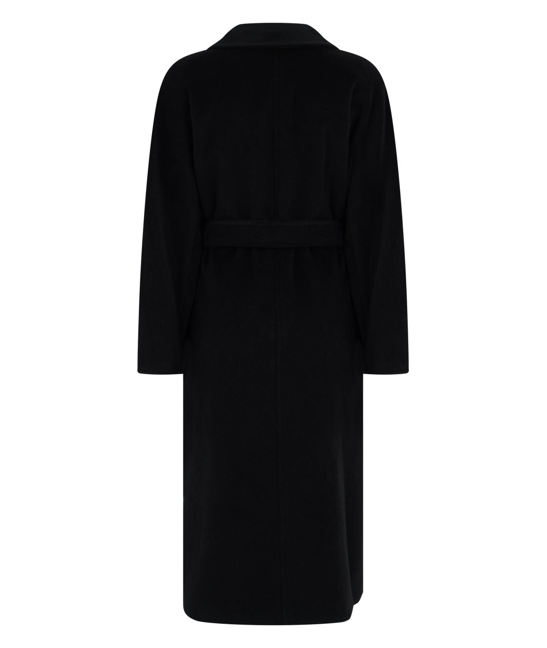 MAX MARA Черное шерстяное пальто, фото 2