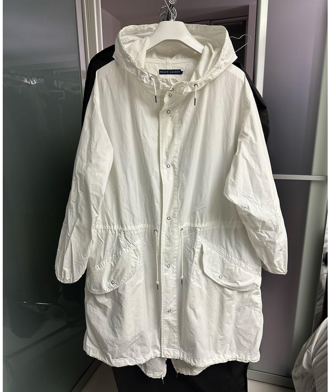 RALPH LAUREN Белая хлопковая парка, фото 9