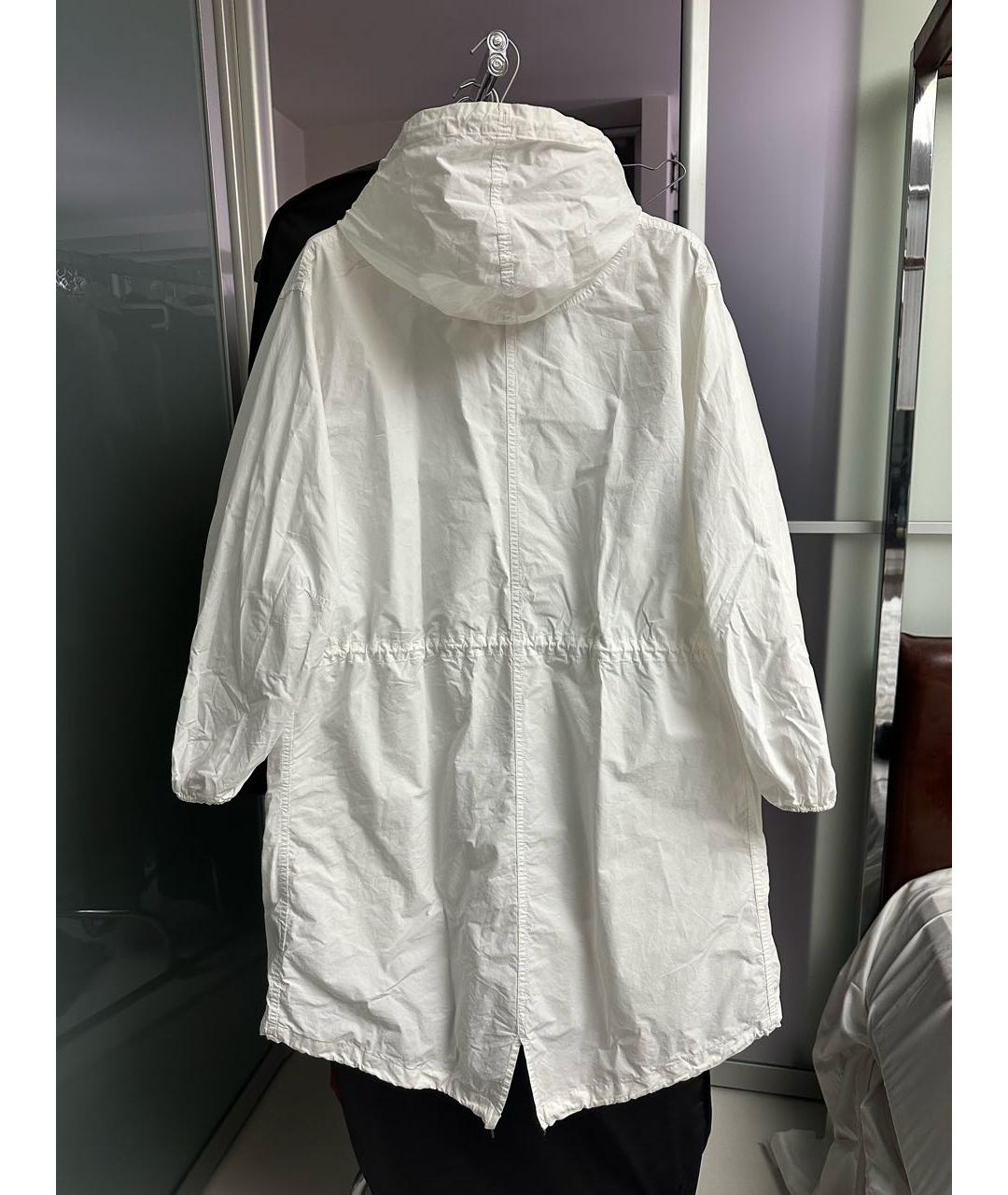 RALPH LAUREN Белая хлопковая парка, фото 2