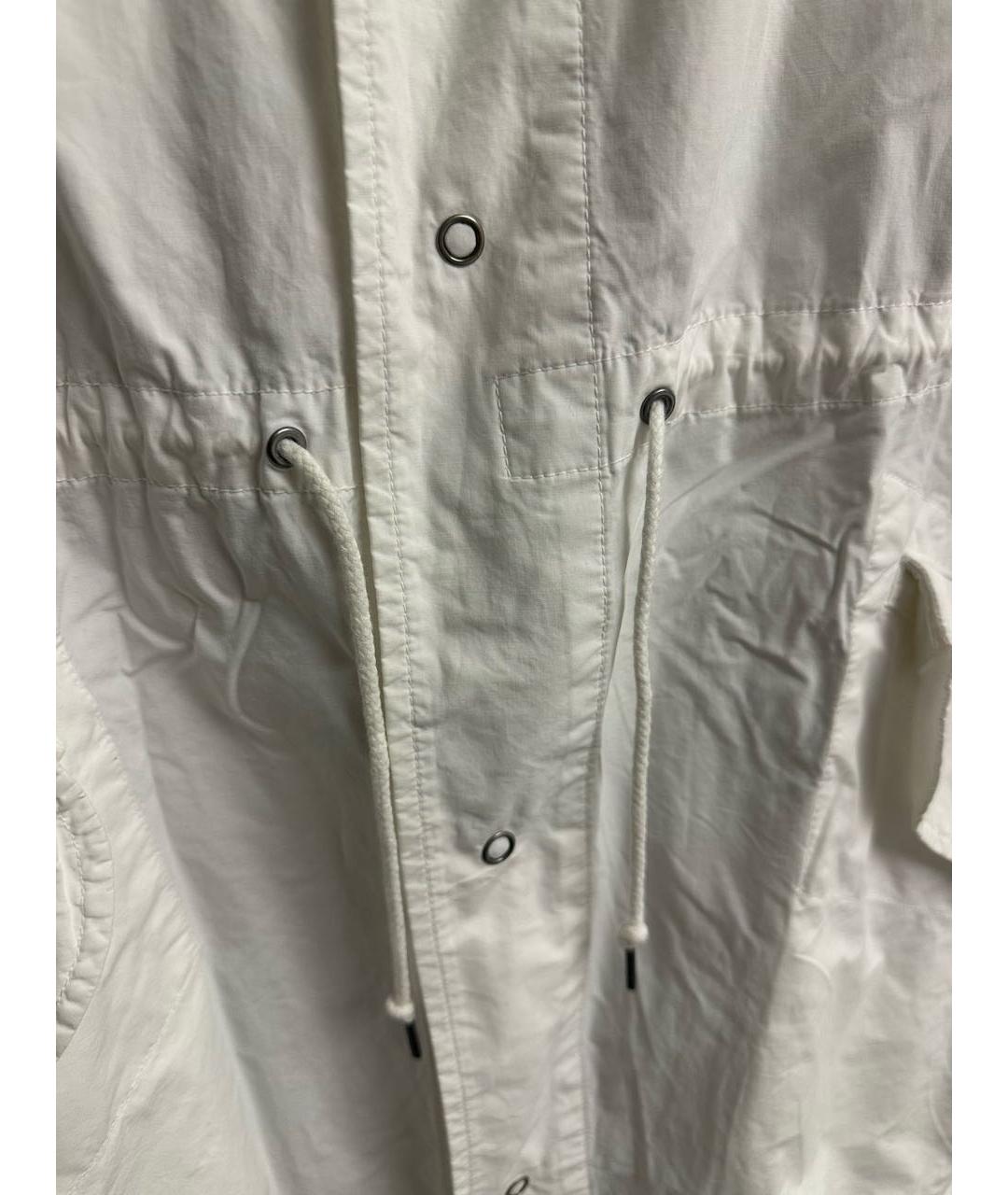 RALPH LAUREN Белая хлопковая парка, фото 4