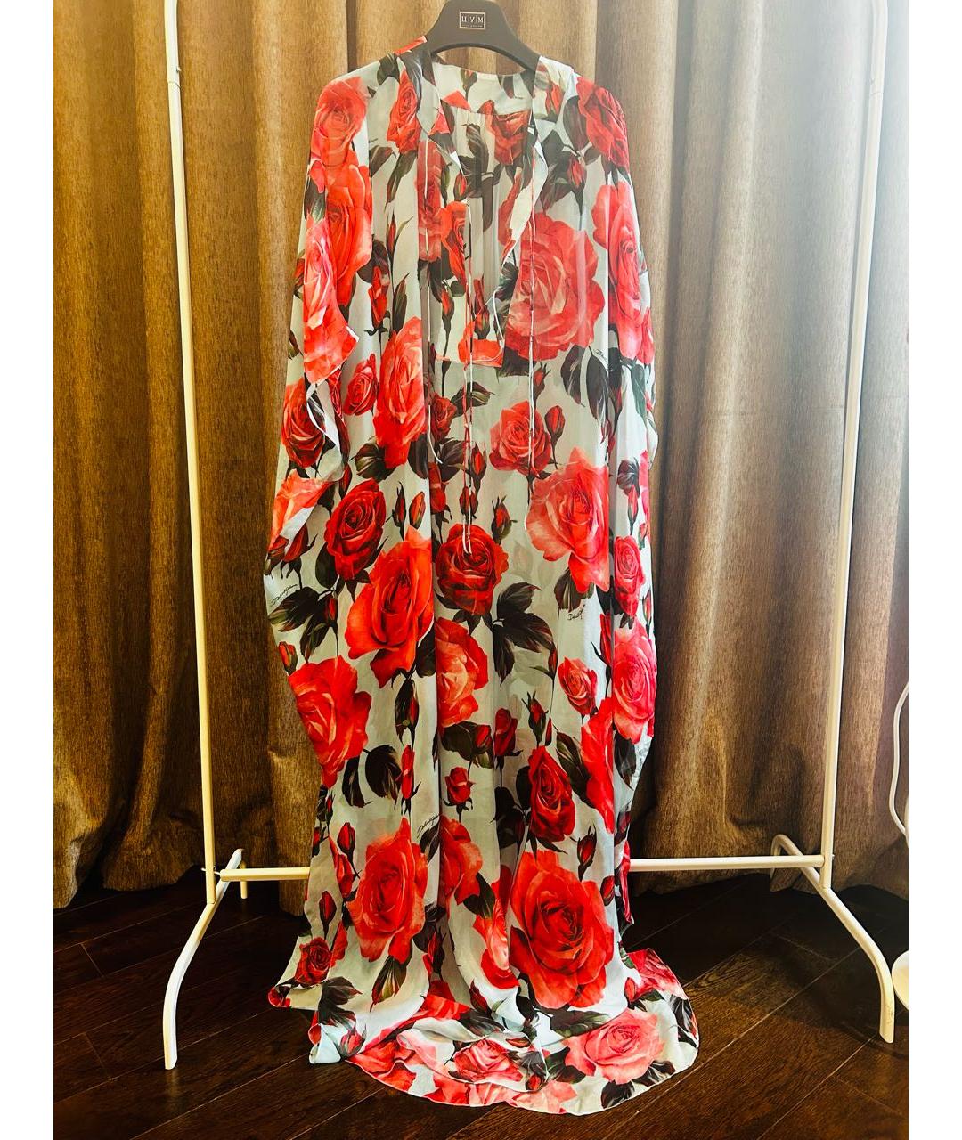 DOLCE&GABBANA Мульти шелковое парео, фото 9