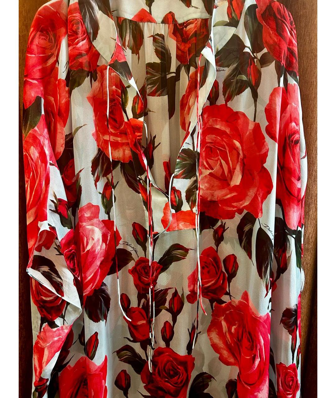 DOLCE&GABBANA Мульти шелковое парео, фото 2