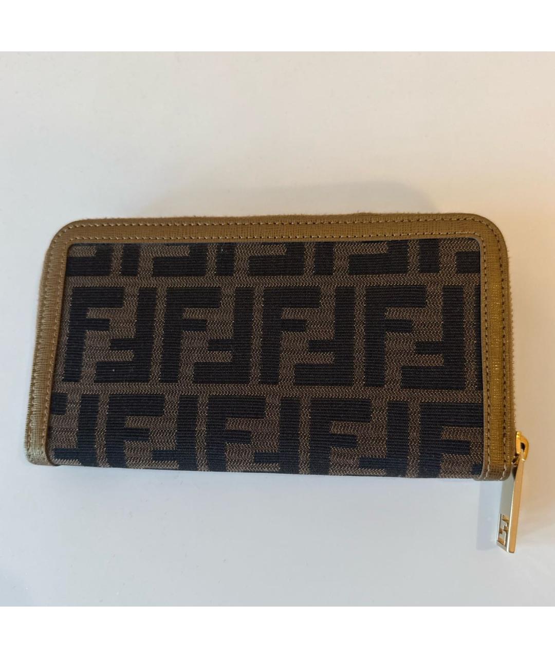 FENDI Коричневый кошелек, фото 3