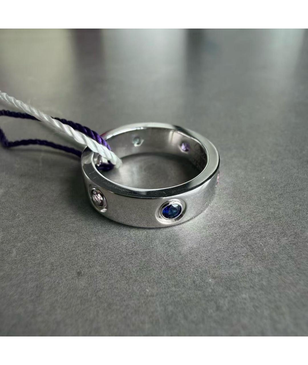 CARTIER Серебряное кольцо из белого золота, фото 2