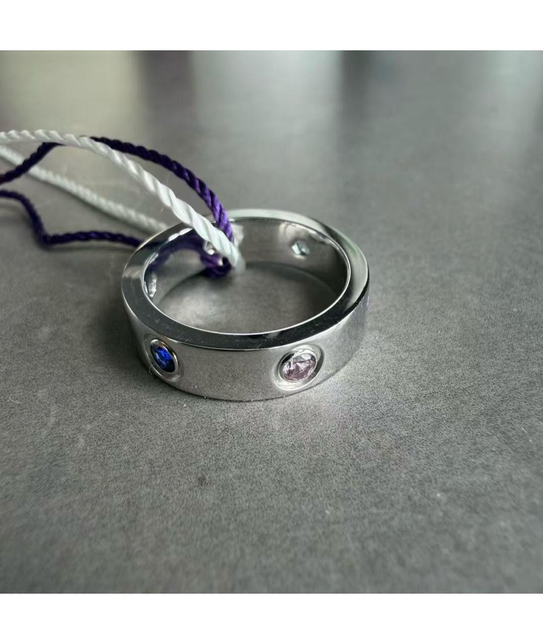 CARTIER Серебряное кольцо из белого золота, фото 3