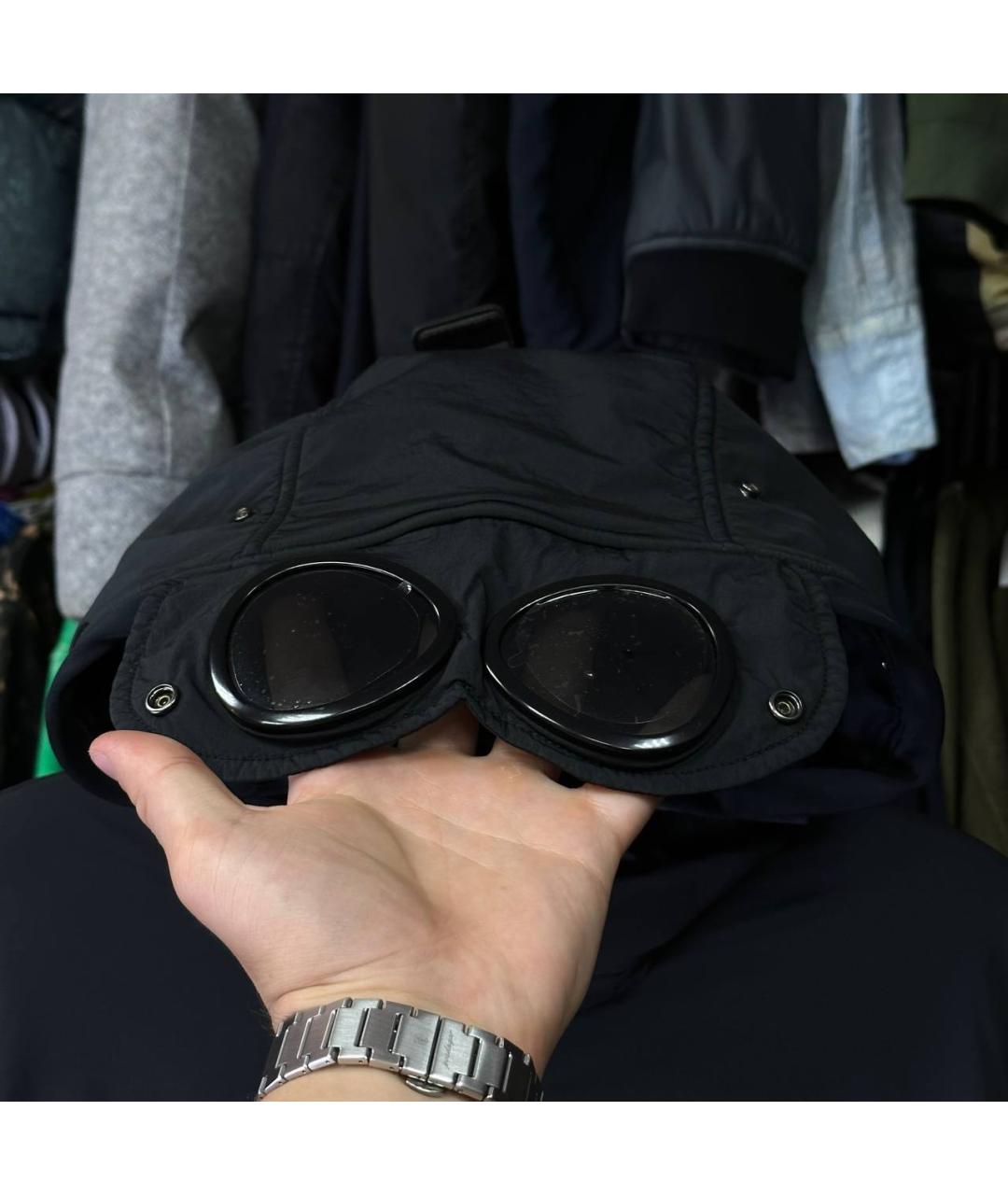 CP COMPANY Черная полиамидовая куртка, фото 5