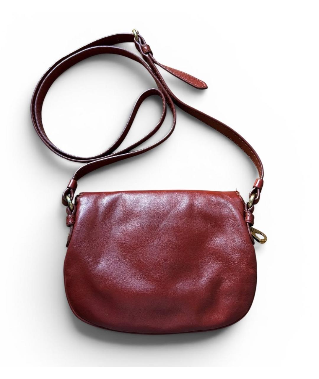 MARC BY MARC JACOBS Коричневая кожаная сумка через плечо, фото 2