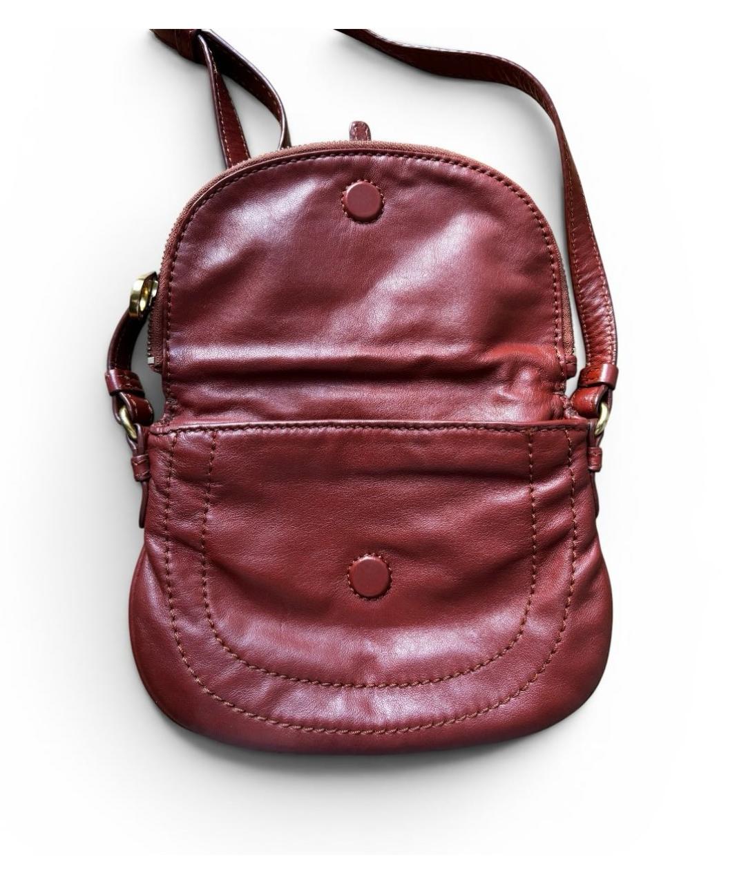 MARC BY MARC JACOBS Коричневая кожаная сумка через плечо, фото 4