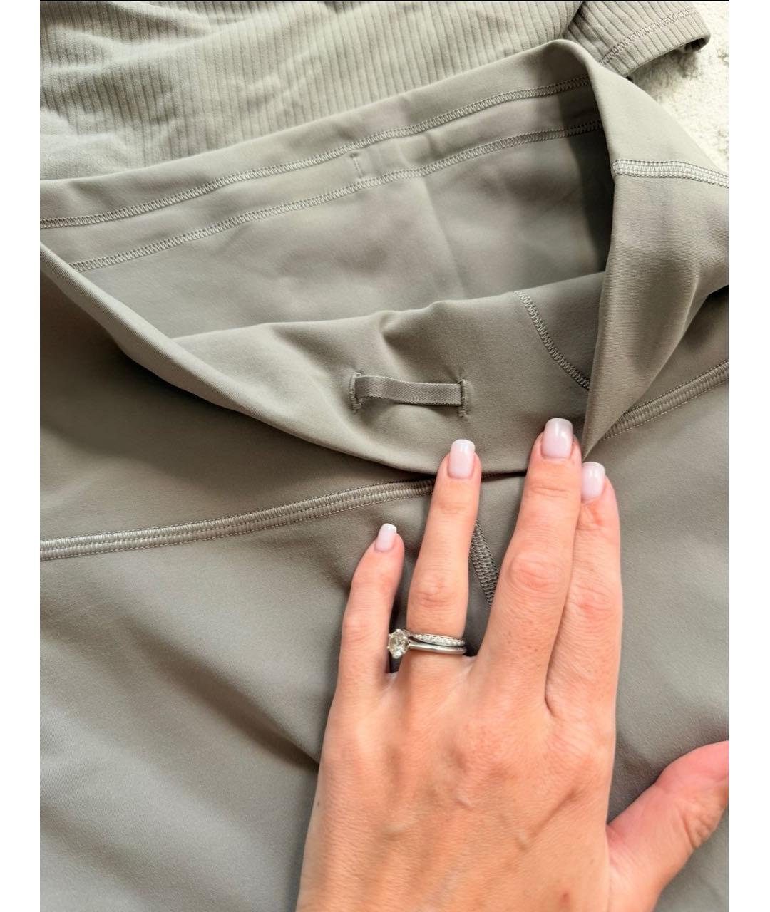 Lululemon Антрацитовый нейлоновый спортивные костюмы, фото 3