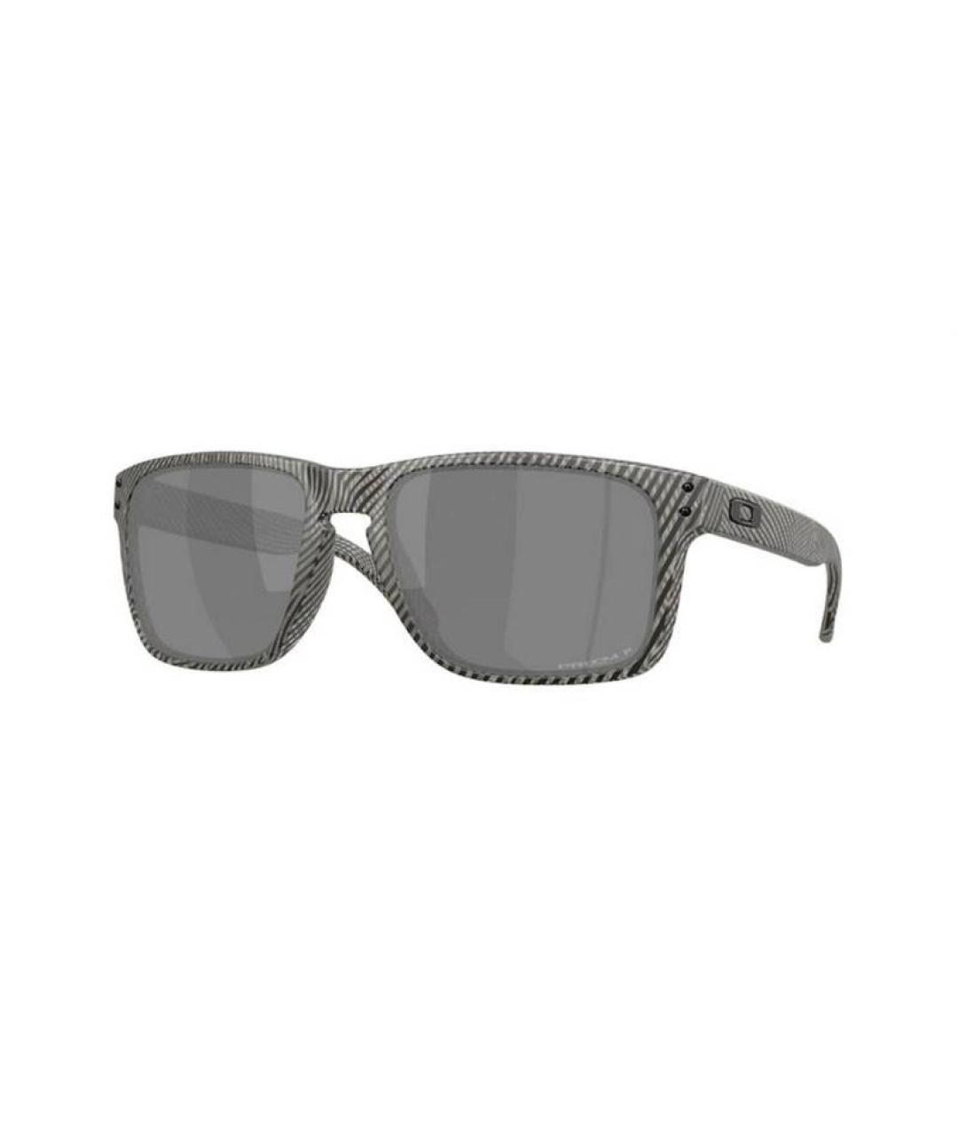 OAKLEY Серые пластиковые солнцезащитные очки, фото 1
