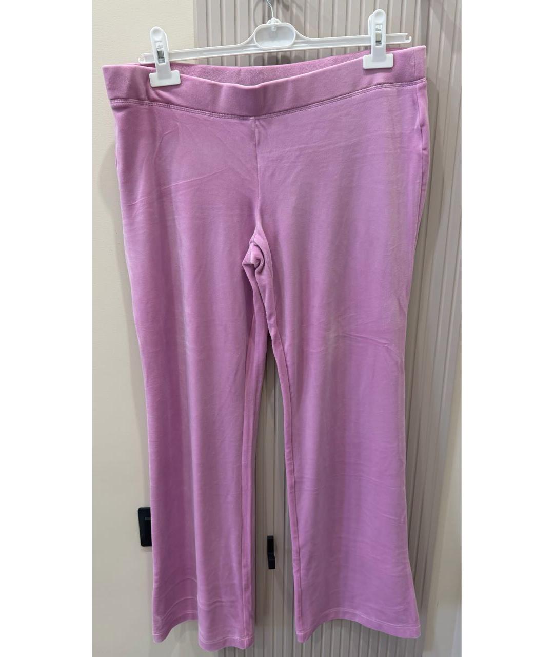 JUICY COUTURE Розовый бархатный спортивные костюмы, фото 2