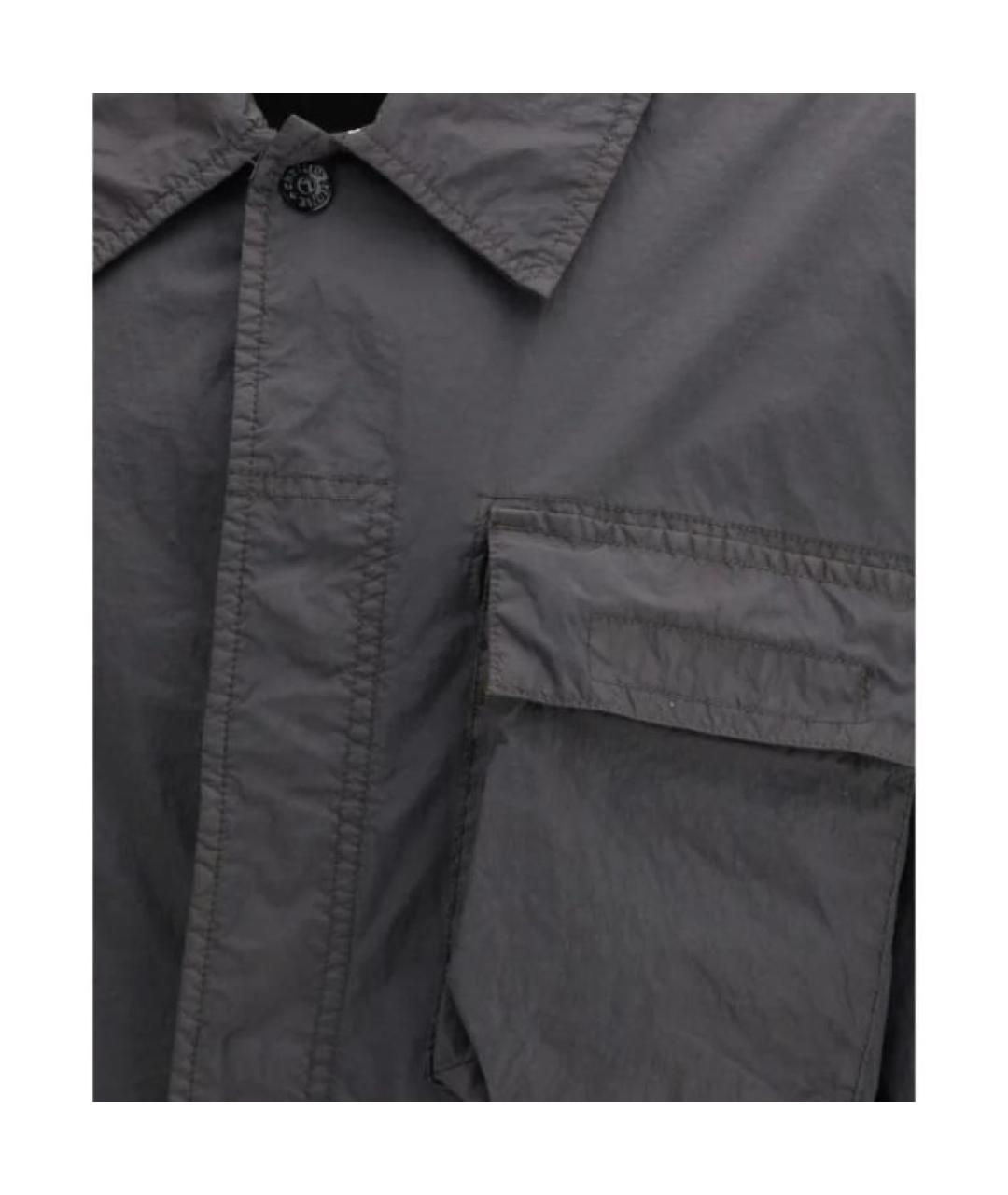 STONE ISLAND Серая куртка, фото 5