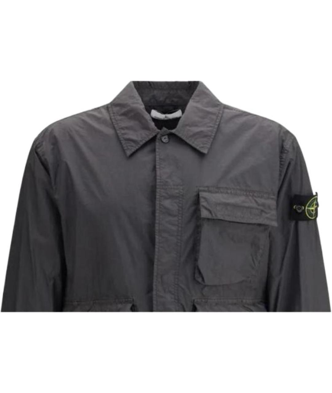 STONE ISLAND Серая куртка, фото 4