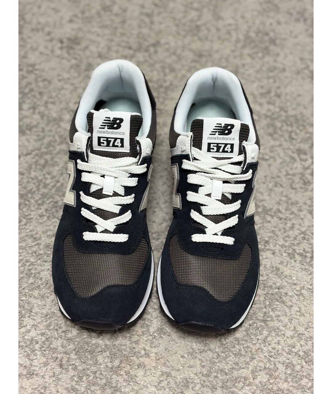 NEW BALANCE Черные низкие кроссовки / кеды, фото 2